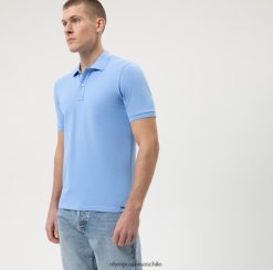 ajuste casual del cuerpo del nivel cinco, polo, azul claro OLYMP ropa 82622D2154