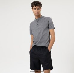 ajuste casual del cuerpo del nivel cinco, polo, negro OLYMP ropa 82622D2100