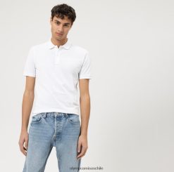 ajuste corporal casual nivel cinco, polo, blanco OLYMP ropa 82622D2166