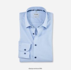 ajuste corporal de nivel cinco, camisa de negocios, nueva york kent, azul OLYMP ropa 82622D775