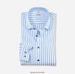 ajuste corporal de nivel cinco, camisa de negocios, nueva york kent, azul OLYMP ropa 82622D794
