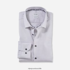 ajuste corporal de nivel cinco, camisa de negocios, nueva york kent, color topo OLYMP ropa 82622D785