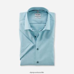 ajuste corporal de nivel cinco, camisa de negocios, nueva york kent, esmeralda OLYMP ropa 82622D655