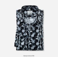 ajuste corporal de nivel cinco, camisa de negocios, royal kent, marina OLYMP ropa 82622D406