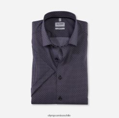 ajuste corporal nivel cinco, camisa business, kent moderno, negro OLYMP ropa 82622D622