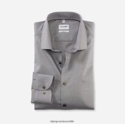 ajuste corporal nivel cinco, camisa business, kent moderno, oliva OLYMP ropa 82622D488