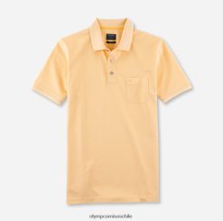 ajuste moderno casual, polo, amarillo OLYMP ropa 82622D2179