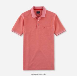 ajuste moderno casual, polo, óxido OLYMP ropa 82622D2085
