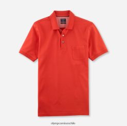 ajuste moderno casual, polo, óxido OLYMP ropa 82622D2086
