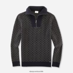 Body Fit de punto de nivel cinco, chaqueta tipo jersey con cremallera, marino OLYMP ropa 82622D1873