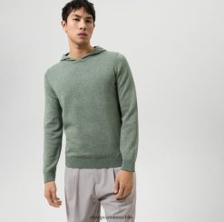 Body Fit de punto de nivel cinco, jersey, verde OLYMP ropa 82622D1757