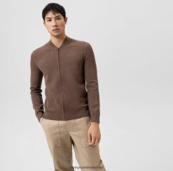 body fit de punto nivel cinco, cárdigan, marrón OLYMP ropa 82622D1938