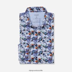 camisa business luxor 24/7 modern fit, kent, mandarina OLYMP ropa 82622D1150