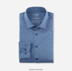 camisa business luxor 24/7 modern fit, new kent, azul OLYMP ropa 82622D1078