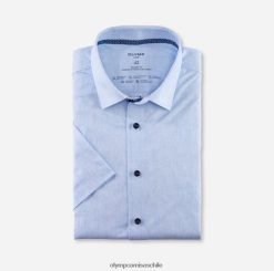 camisa business luxor 24/7 modern fit, new kent, azul OLYMP ropa 82622D915