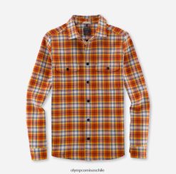 camisa casual, camisa casual, kent, naranja OLYMP ropa 82622D1969