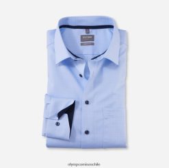Camisa de vestir Luxor Comfort Fit, New Kent, azul OLYMP ropa 82622D1502