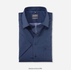 Camisa de vestir Luxor Comfort Fit, New Kent, Marine OLYMP ropa 82622D1478