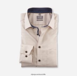 Camisa de vestir Luxor Comfort Fit, New Kent, natural OLYMP ropa 82622D1610
