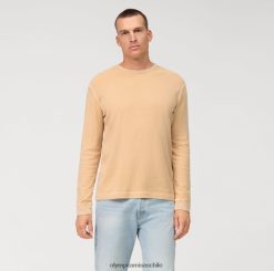 camiseta informal de punto de manga larga, natural OLYMP ropa 82622D2048