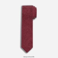 corbata delgada 6,5 ​​cm, rojo oscuro OLYMP accesorios 82622D2470