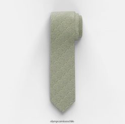 corbata delgada 6,5 cm, verde OLYMP accesorios 82622D2367