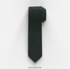 corbata delgada 6,5 cm, verde oscuro OLYMP accesorios 82622D2458