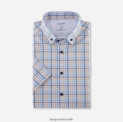 luxor 24/7 modern fit, camisa business con botones, mandarina OLYMP ropa 82622D1158