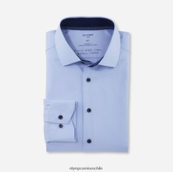luxor 24/7 modern fit, camisa business, global kent, azul OLYMP ropa 82622D1322