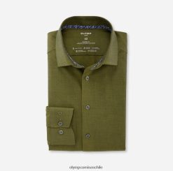 luxor 24/7 modern fit, camisa business, global kent, verde oscuro OLYMP ropa 82622D1120