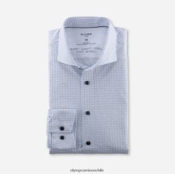 luxor 24/7 modern fit, camisa business, kent, azul OLYMP ropa 82622D941