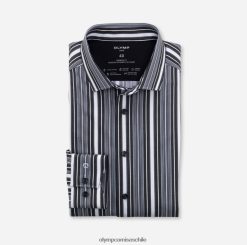 luxor 24/7 modern fit, camisa business, kent moderno, negro OLYMP ropa 82622D1368