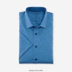 luxor 24/7 modern fit, camisa business, new kent, azul OLYMP ropa 82622D917