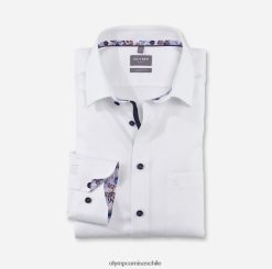Luxor Comfort Fit, camisa business, manga larga extralarga, New Kent, blanco OLYMP ropa 82622D1701