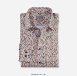 Luxor Comfort Fit, camisa de negocios, New Kent, naranja OLYMP ropa 82622D1692