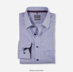 Luxor Comfort Fit, camisa de negocios, New Kent, rojo OLYMP ropa 82622D1580