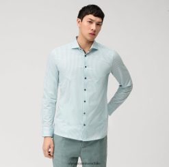 nivel cinco 24/7 body fit, camisa business, kent, esmeralda OLYMP ropa 82622D688