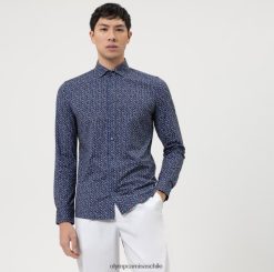 nivel cinco 24/7 body fit, camisa de negocios, kent moderno, marino OLYMP ropa 82622D517