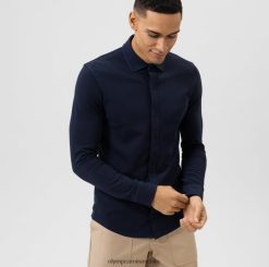 nivel cinco casual body fit, polo, marino OLYMP ropa 82622D2174