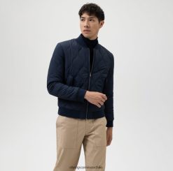 nivel cinco sudor body fit, chaqueta, marino OLYMP ropa 82622D2190