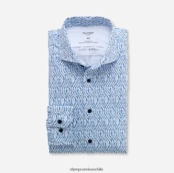 No. six 24/7 super slim, camisa business, kent, azul humo OLYMP ropa 82622D237