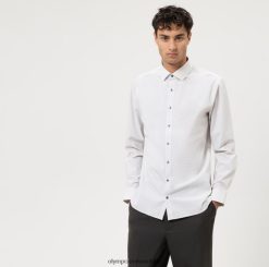 No. six 24/7 super slim, camisa business, manga larga extralarga, kent moderno, natural OLYMP ropa 82622D327