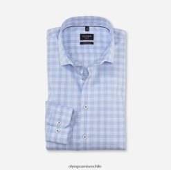 No. six super slim, camisa business, kent moderno, azul OLYMP ropa 82622D101