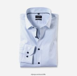 No. six super slim, camisa business, kent moderno, azul OLYMP ropa 82622D201