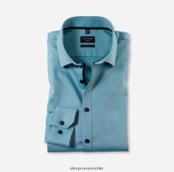 No. six super slim, camisa business, kent moderno, esmeralda OLYMP ropa 82622D194