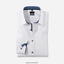 No. six super slim, camisa business, manga larga extra larga, urban kent, marine OLYMP ropa 82622D300