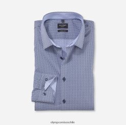 No. six super slim, camisa de negocios, urban kent, marine OLYMP ropa 82622D131