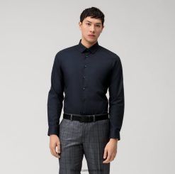 No. six super slim, camisa de negocios, urban kent, marine OLYMP ropa 82622D140