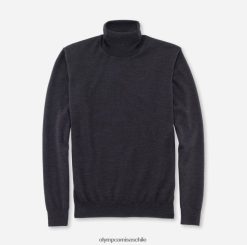 prendas de punto casual cuello alto, grafito OLYMP ropa 82622D1884