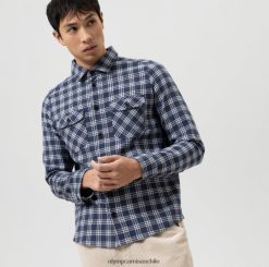 sobrecamisa casual, camisa casual, kent, marino OLYMP ropa 82622D1955